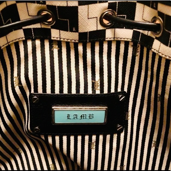 🖤🤍 L.A.M.B Vintage Drawstring Handbag 🖤🤍 - Picture 6 of 16